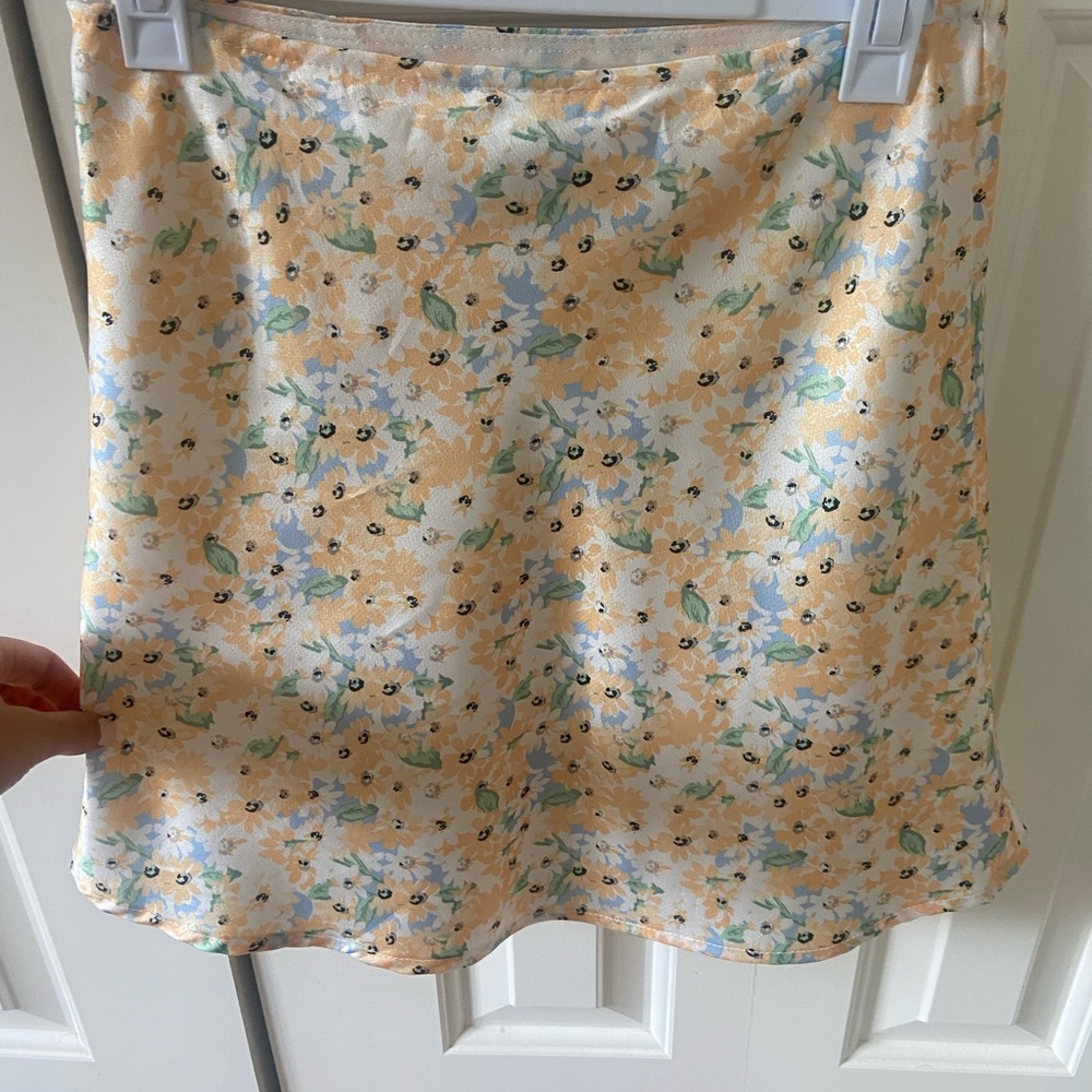 Princess Polly satin mini skirt